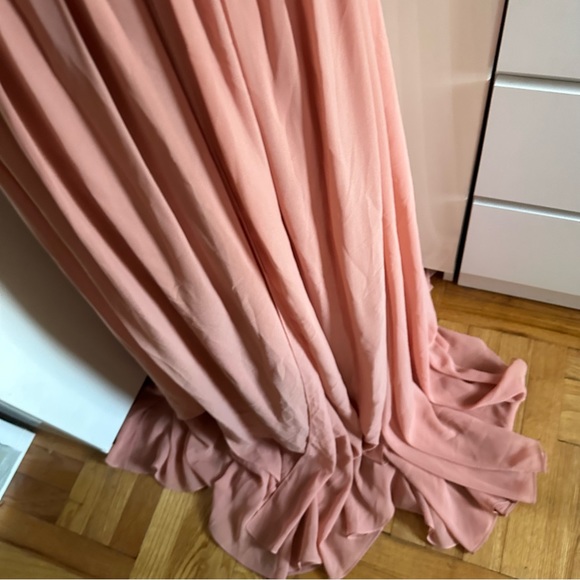 Jenny Yoo Annabelle Bridesmaid Dress in Begonia Pink sz 2 - Picture 6 of 11